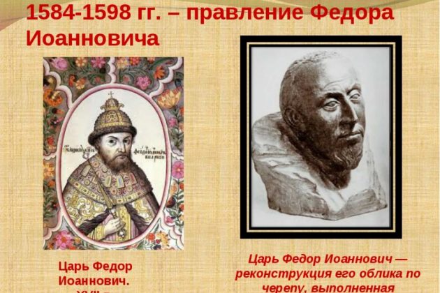 Правление Фёдора I Ивановича